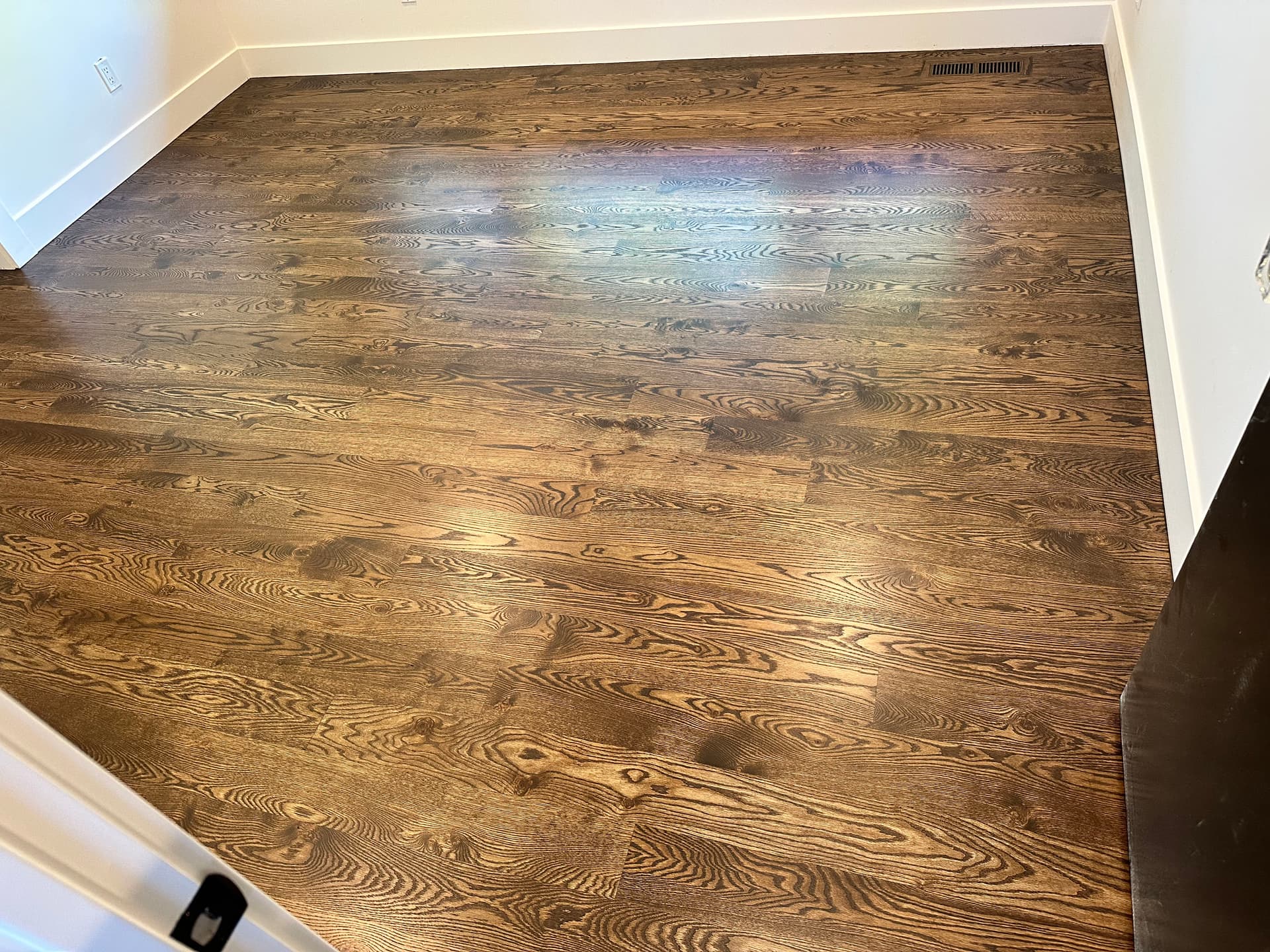 Gallery photos for Dark Walnut Stain on Red Oak Hardwood Floors in Park City: Image #3