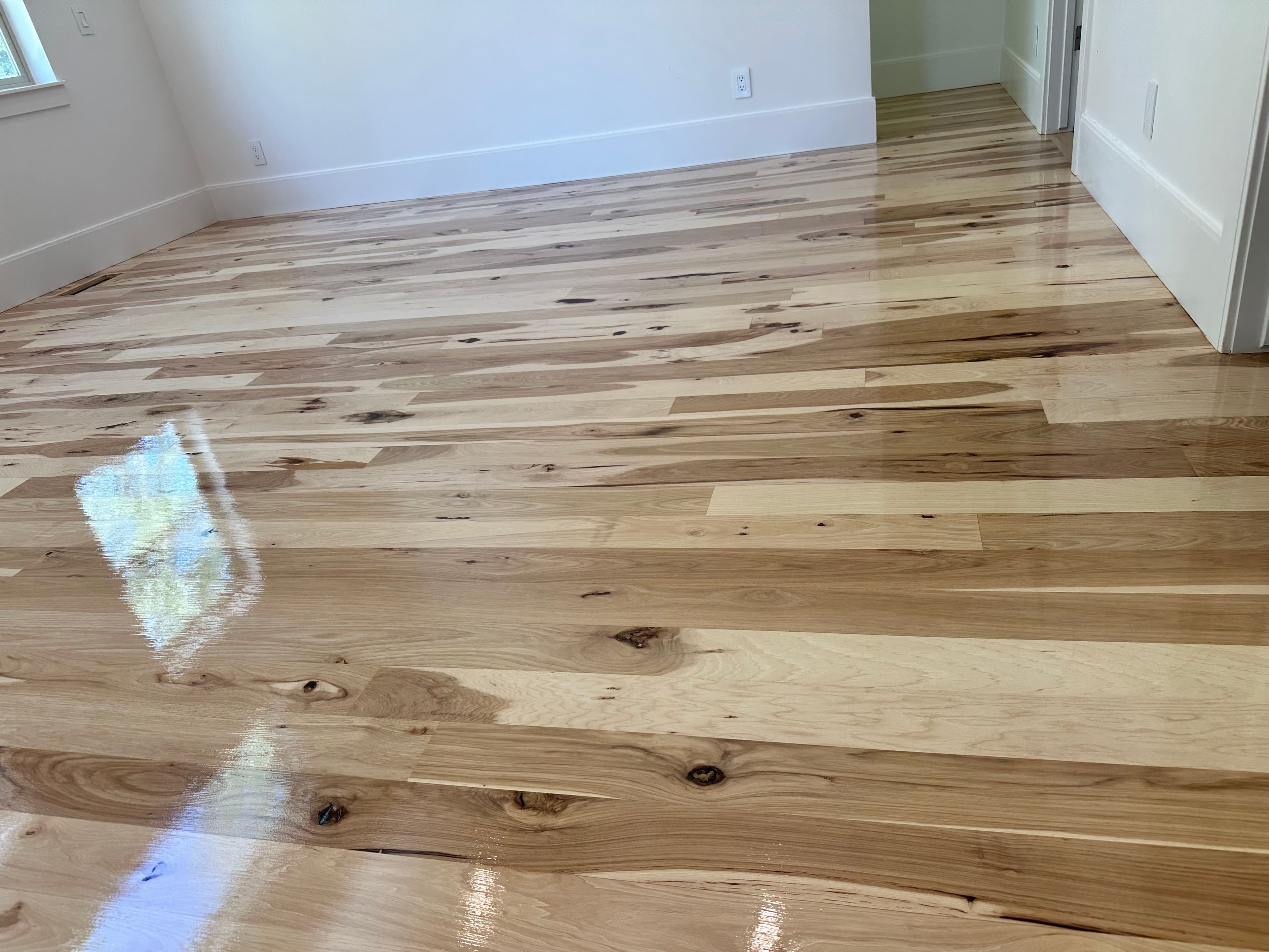 Project Trowel-Fill and Finish Work on a Park City Wood Floor image
