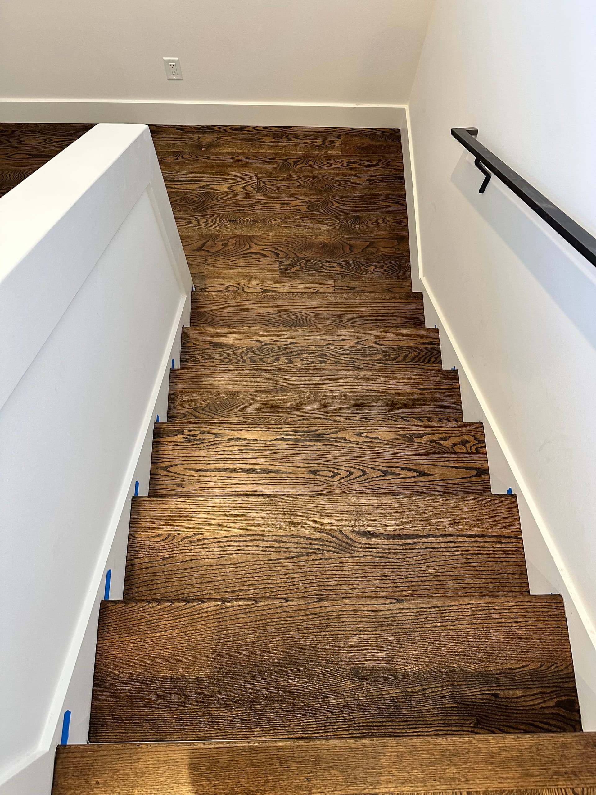 Gallery photos for Dark Walnut Stain on Red Oak Hardwood Floors in Park City: Image #4