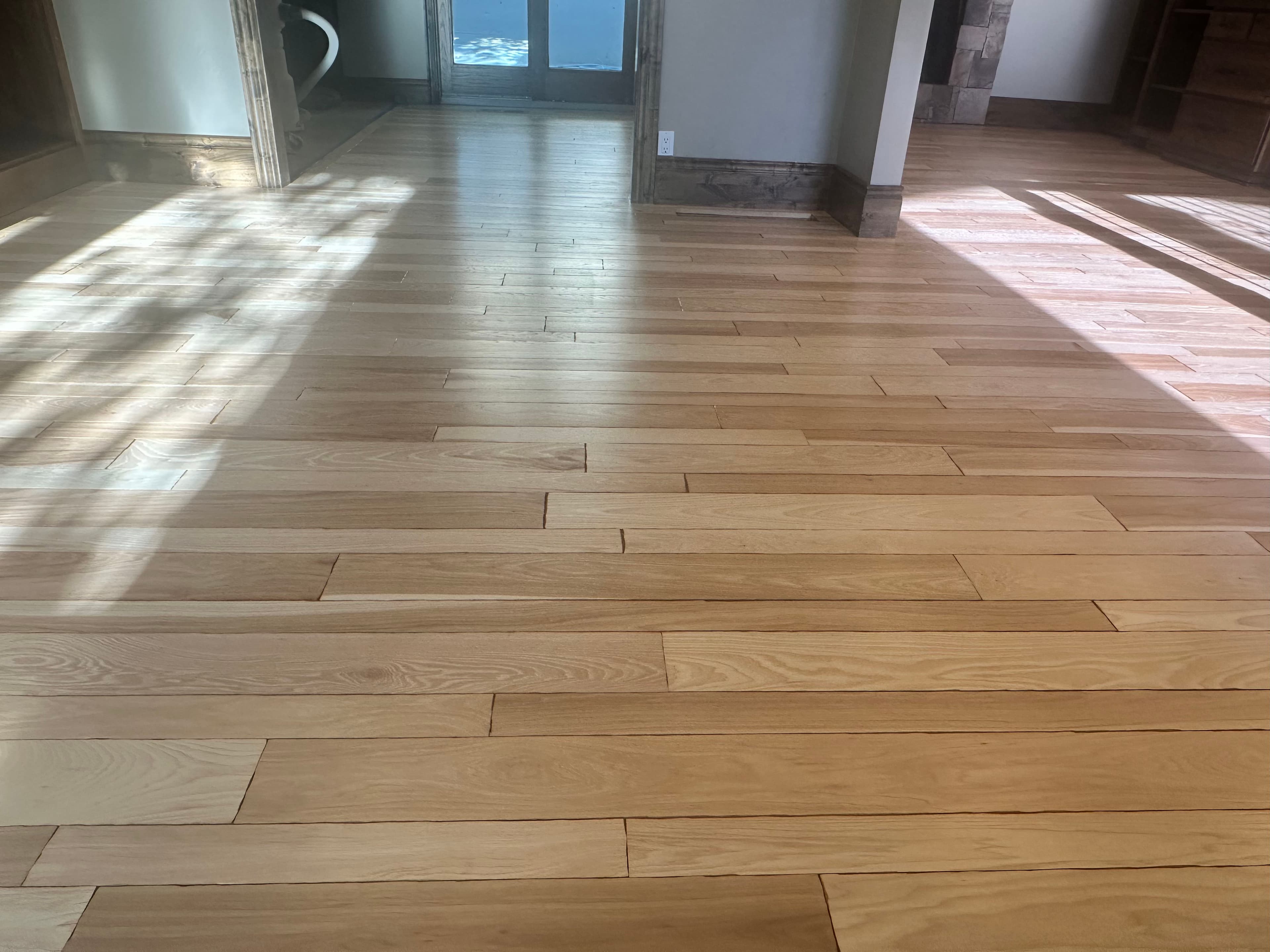 Project Hardwood Floor Refinish with Satin Clear Coat Finish image