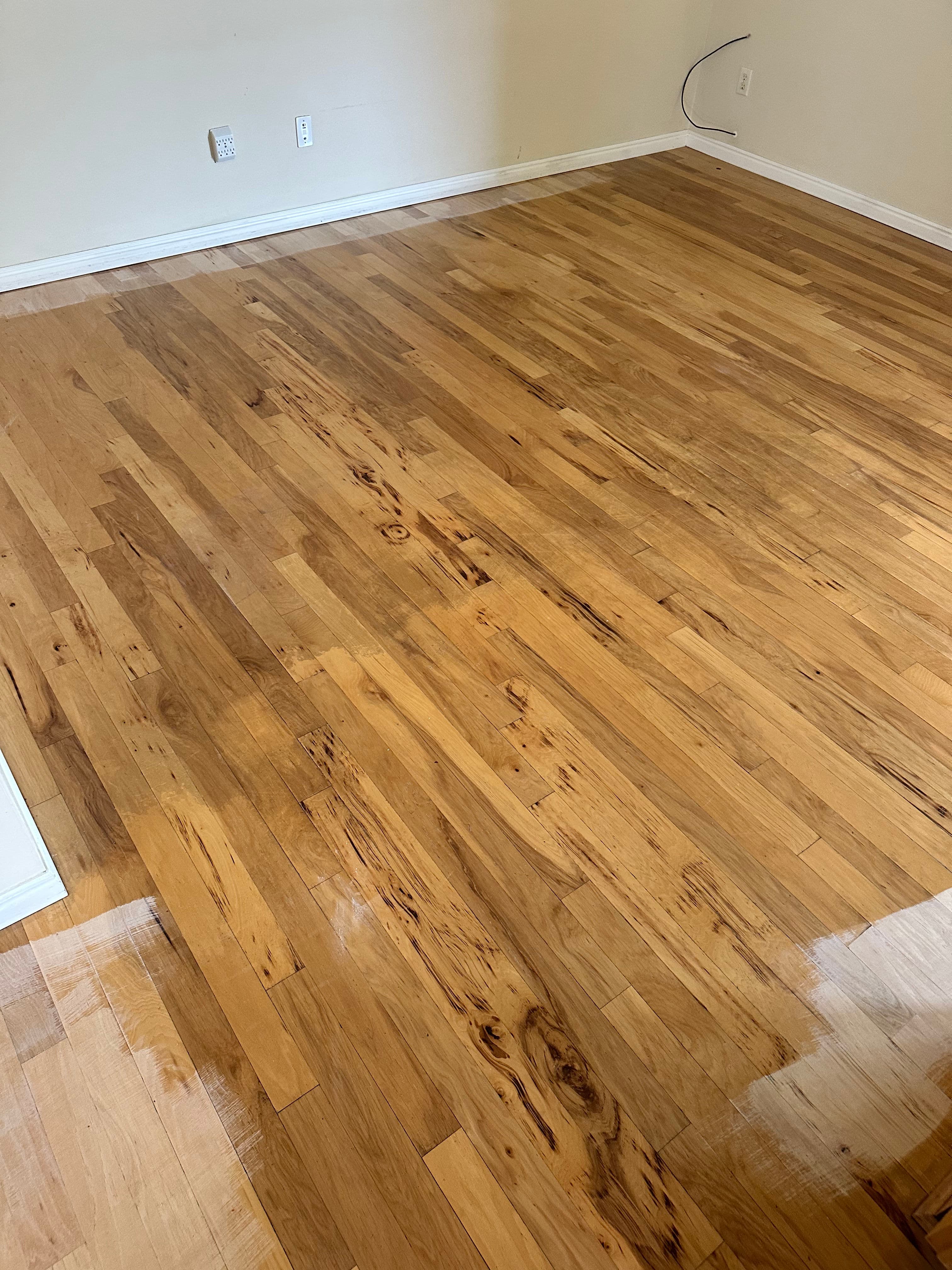 Project Flaking Finish on Hickory Engineered Hardwood? Here's the Fix image