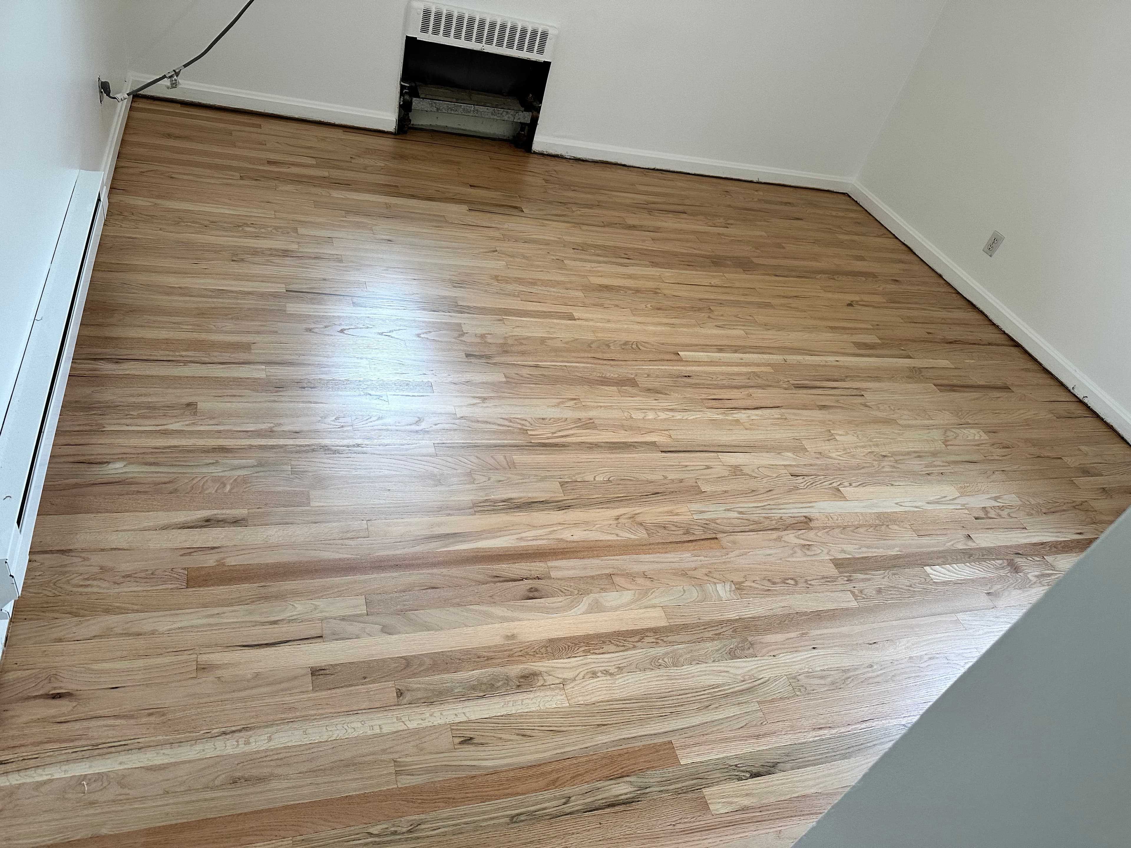 Project Murray Hardwood Floor Restoration with Clear Satin Finish image