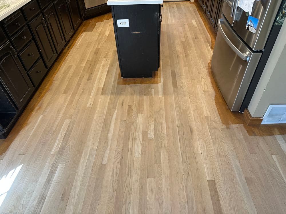 Project Mixed White Oak and Red Oak Floor Refinishing in Tooele image