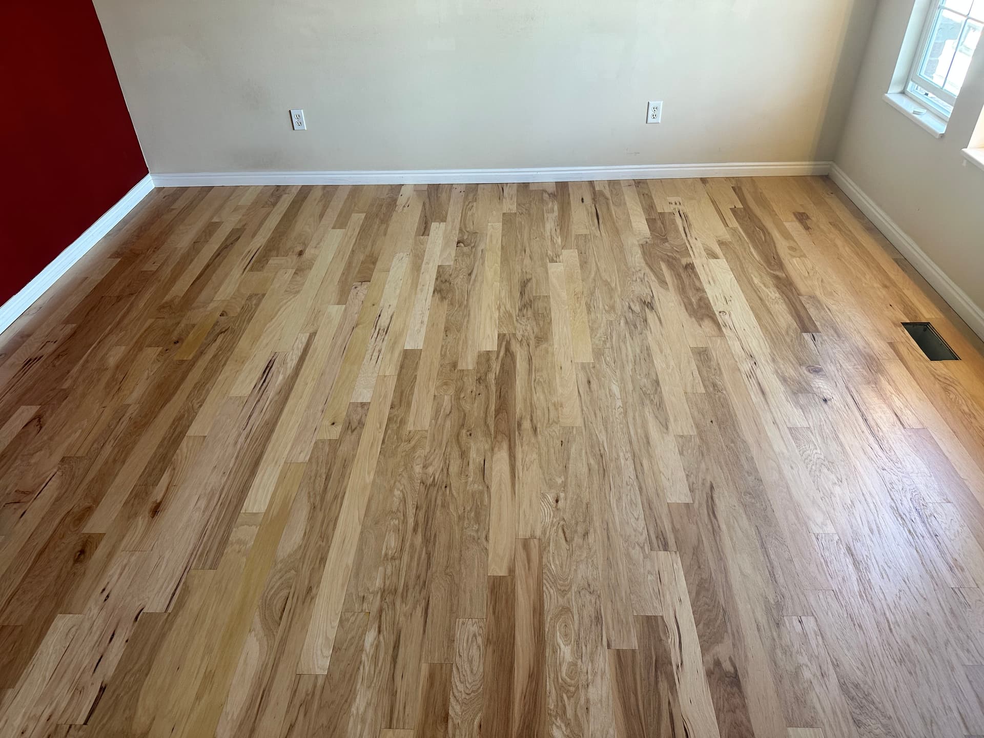 Gallery photos for Engineered Hickory Floor Refinish in Draper Comes Back to Life: Image #4