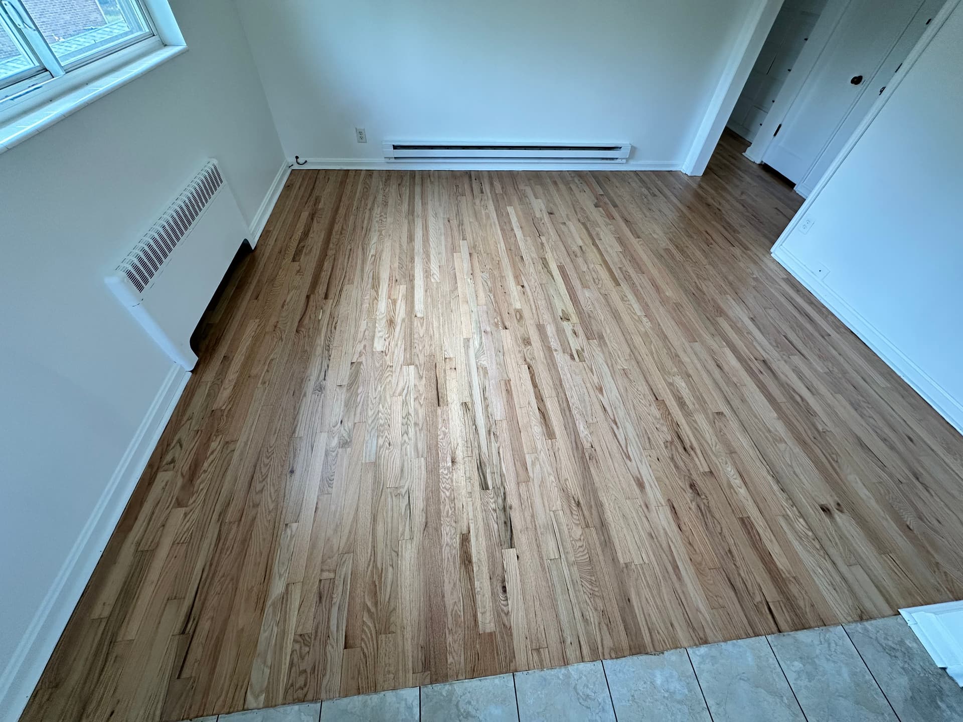 Gallery photos for Murray Hardwood Floor Restoration with Clear Satin Finish: Image #1